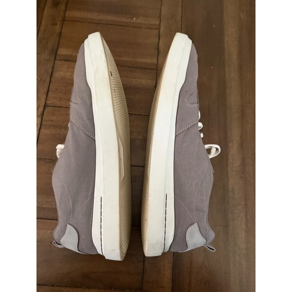 Cole Haan Grand 360 Mens Canvas Sneakers Grey Low Top Lace Up C34740 Size 15W